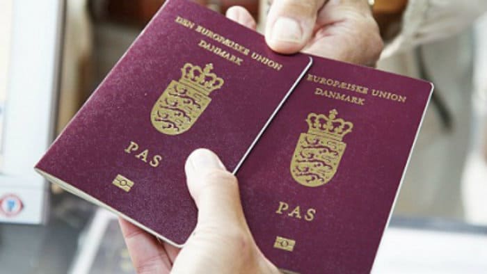 Denmark passport