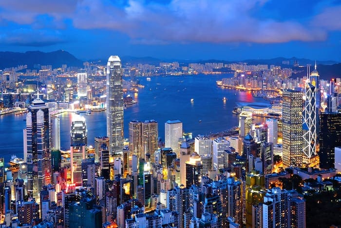 Countries with the fastest internet in the world Hong Kong