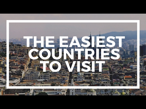 The easiest countries to visit visa-free for nomads