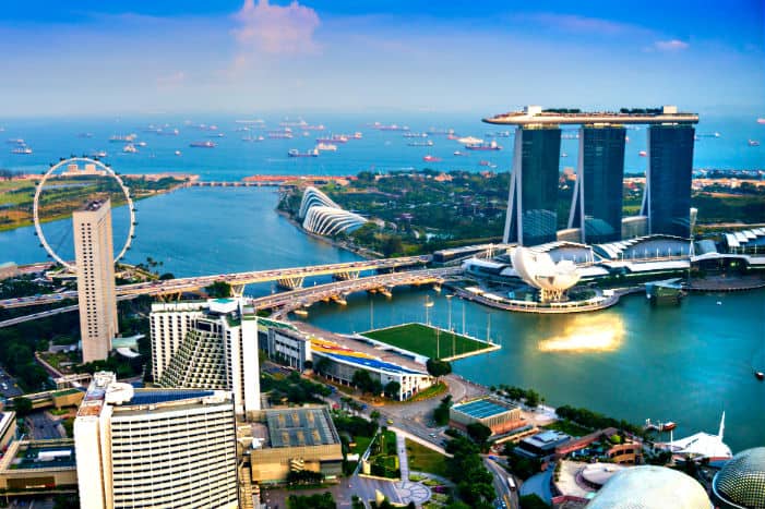 Singapore millionaires per capita