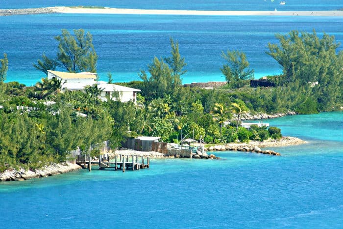 Bahamas is the first on the list of countries with no income tax