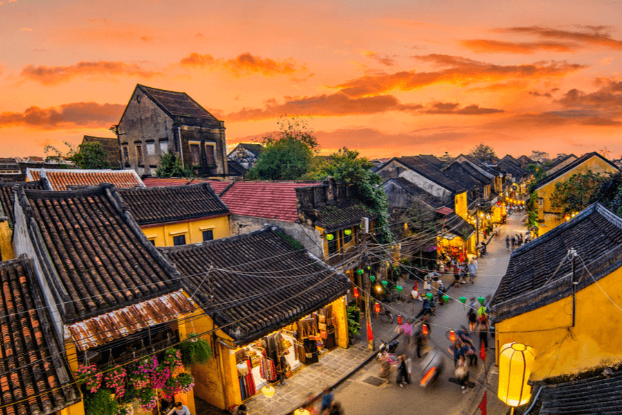 Trajes personalizados de Hoi An Vietnam