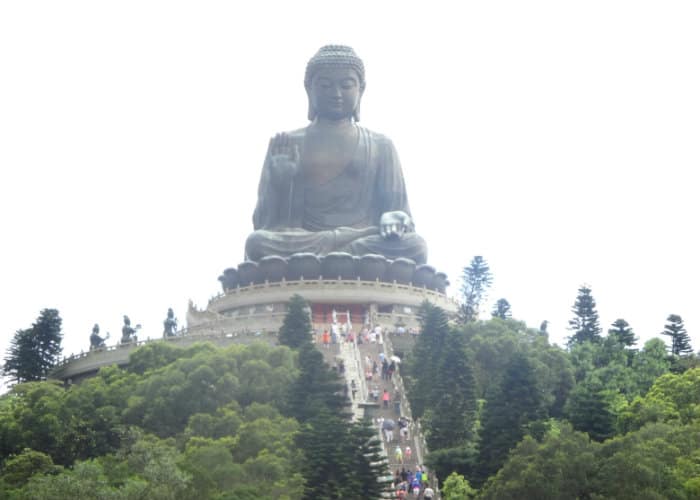 World's largest Buddha statue in Hong Kong, where citizens have great first or second citizenship