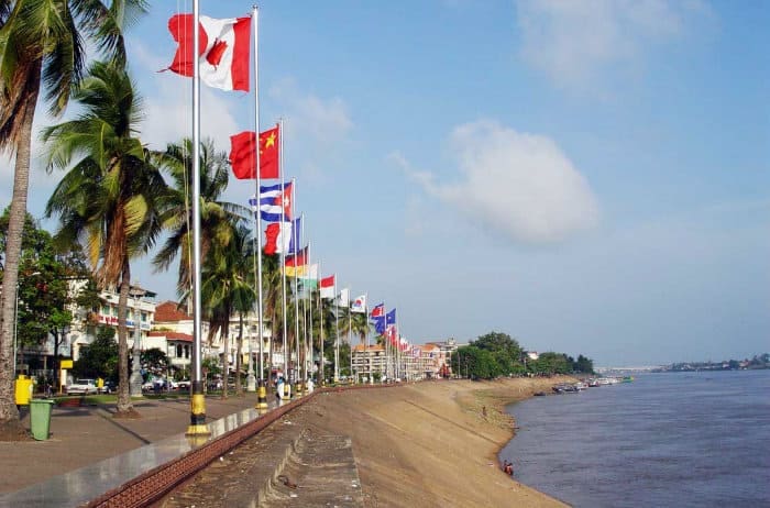 Phnom Penh, Cambodia, one of the most livable cities among frontier markets