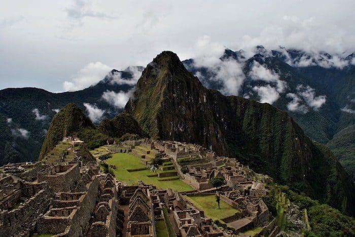 Machu Picchu in Peru where dual citizenship is allowed