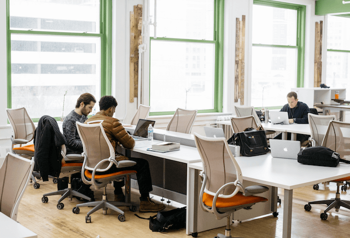 co-working spaces in the United States