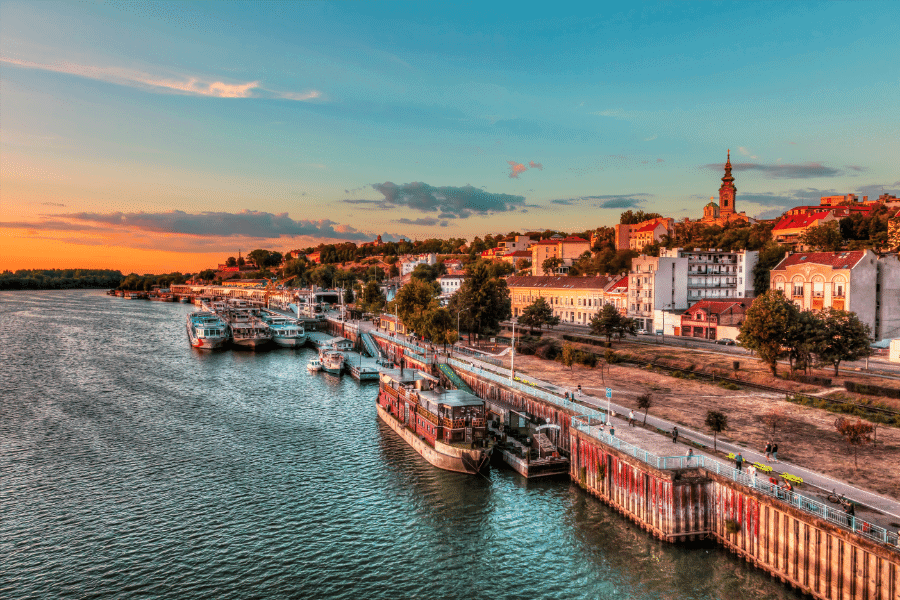 Port of Belgrade Serbia