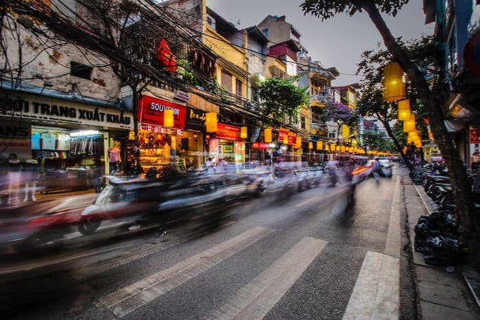 Hanoi Vietnam best cities for digital nomads in asia