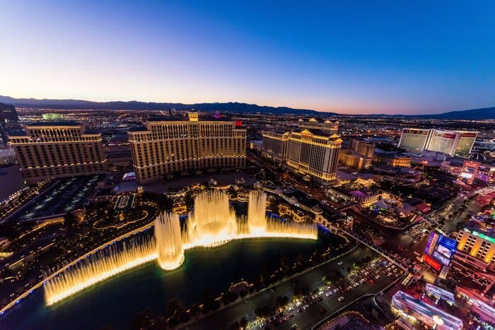 Las Vegas best cities for digital nomads