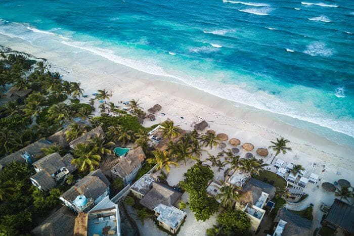 Tulum Mexico best cities in North America for digital nomads