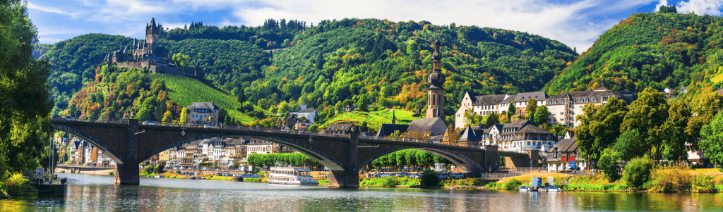 Cochem Town Rhine River Germany