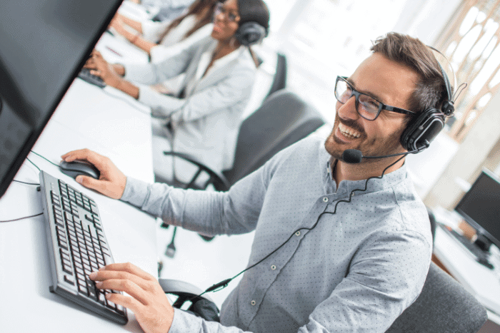 Call center staffing company