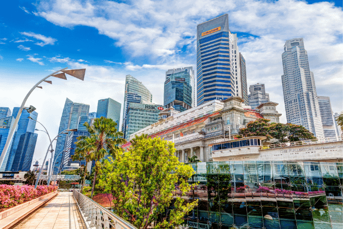 Singapore Landmark business district