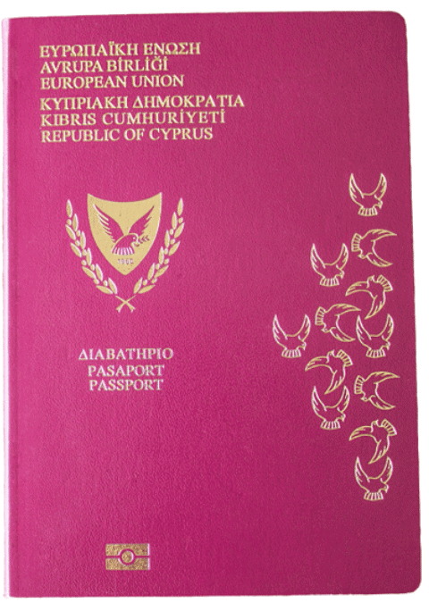 Cyprus citizenship passport - Picture of republic of cyprus passport