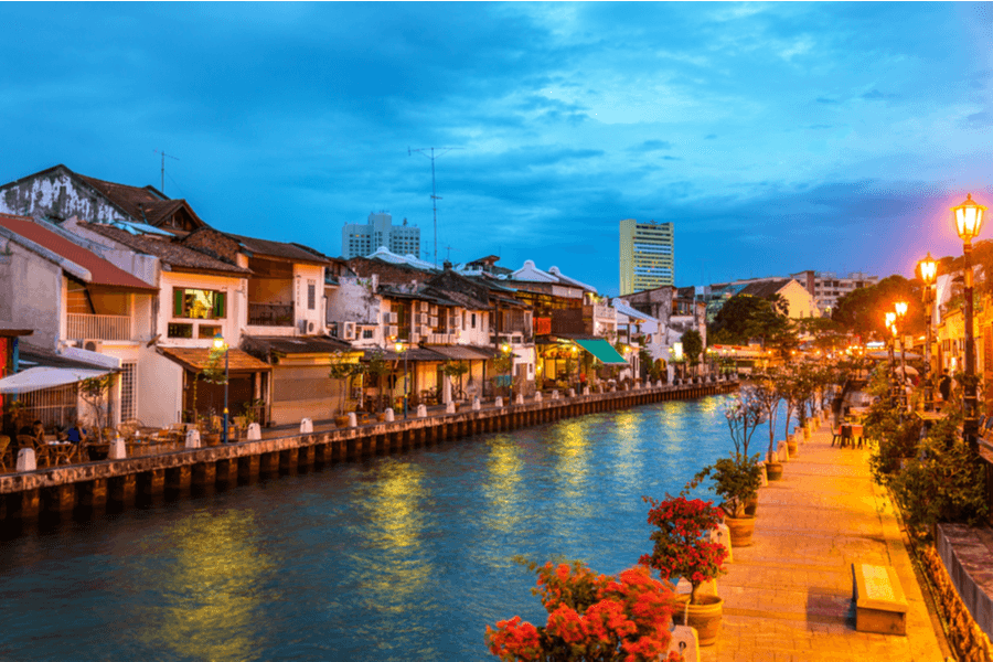 Malacca River Malaysia Residence vs Citizenship in Asia