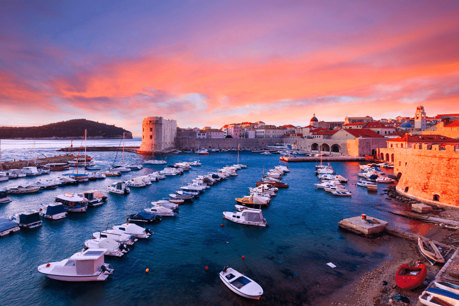 Croatia waterfront Old City