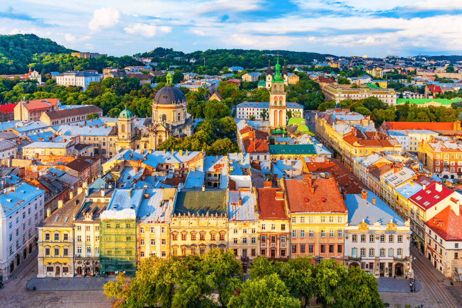 Lviv Ukraine citizenship by descent