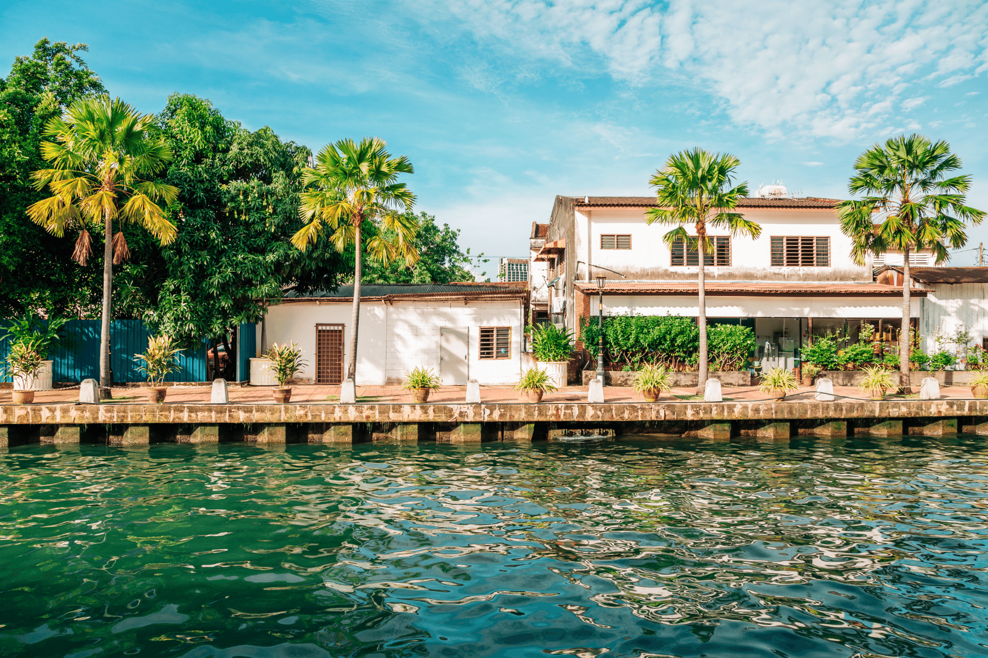 Malacca river town 