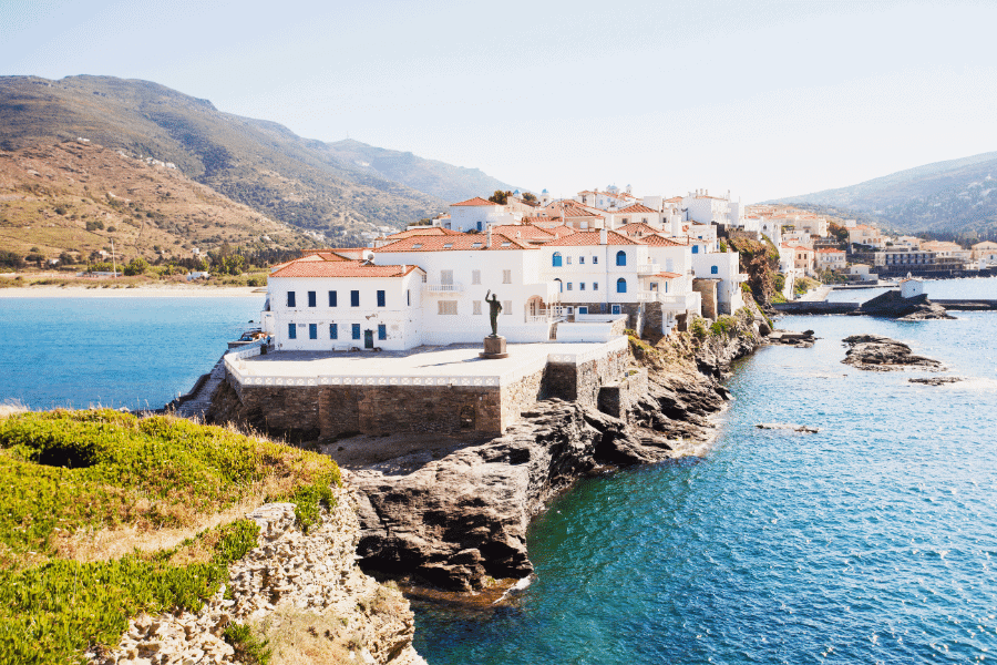 Andros island, Cyclades, Greece