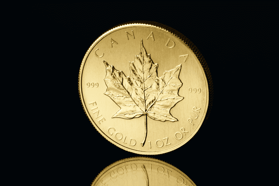 Canadian Gold Maple Leaf