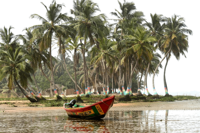 Ghana is located in the West African region and is known for its vast natural resources like oil and gold. It is also the world's second-largest cacao producer.