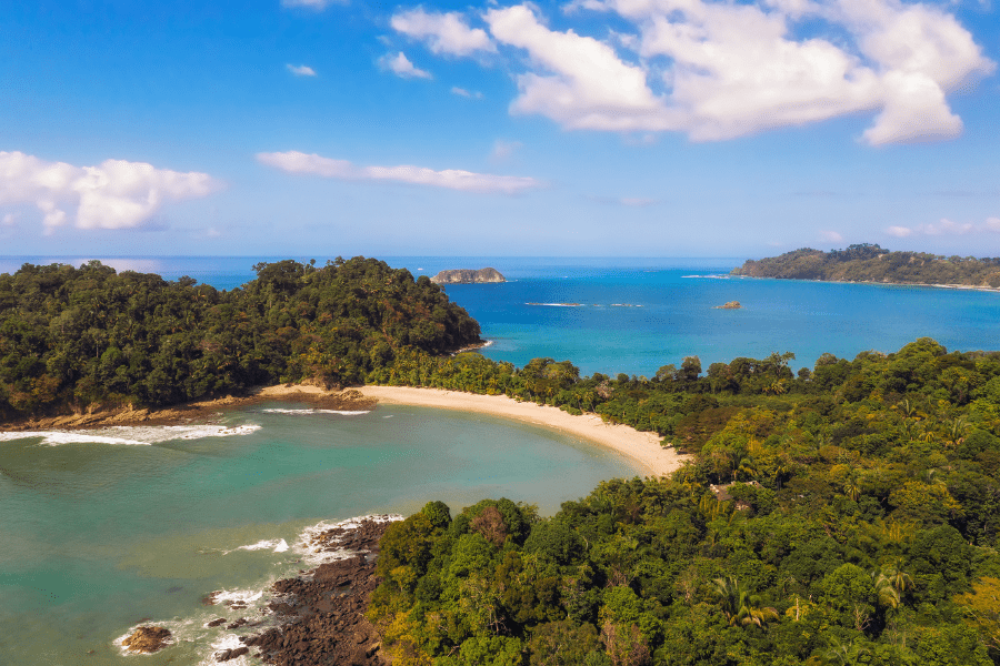 You won't mind these clouds on the horizon when you visit Costa Rica