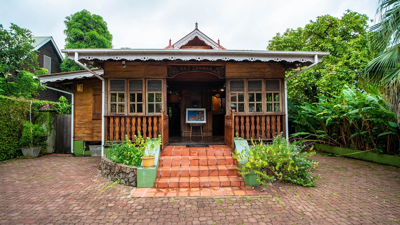 If you like art, you should stop by the George Camille Gallery when you visit Seychelles.