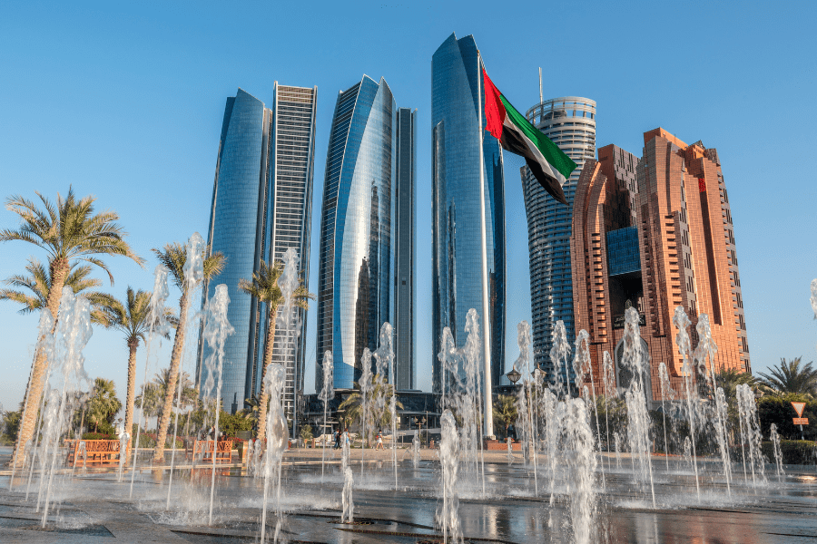 Abu Dhabi buildings