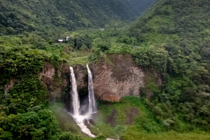 Waterfall in Ecuador”