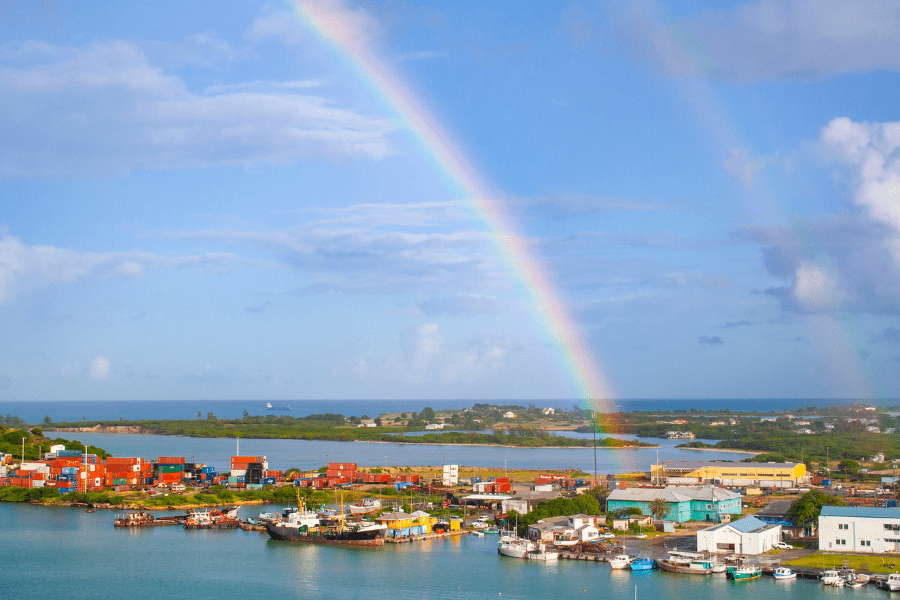 Do they pay taxes in St John's, Antigua? Barely.